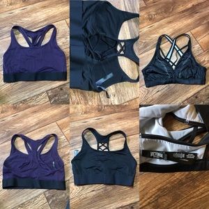 Lot of 3 VS sports bras